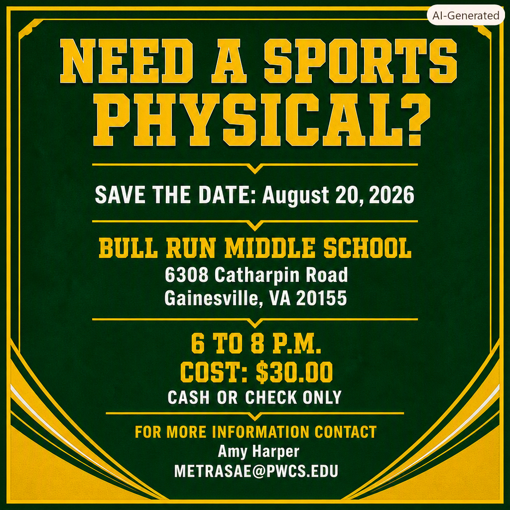 Bull Run Sports Physicals
