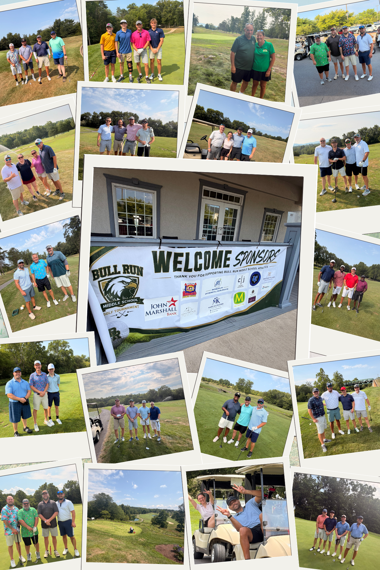 Golf Photo Collage